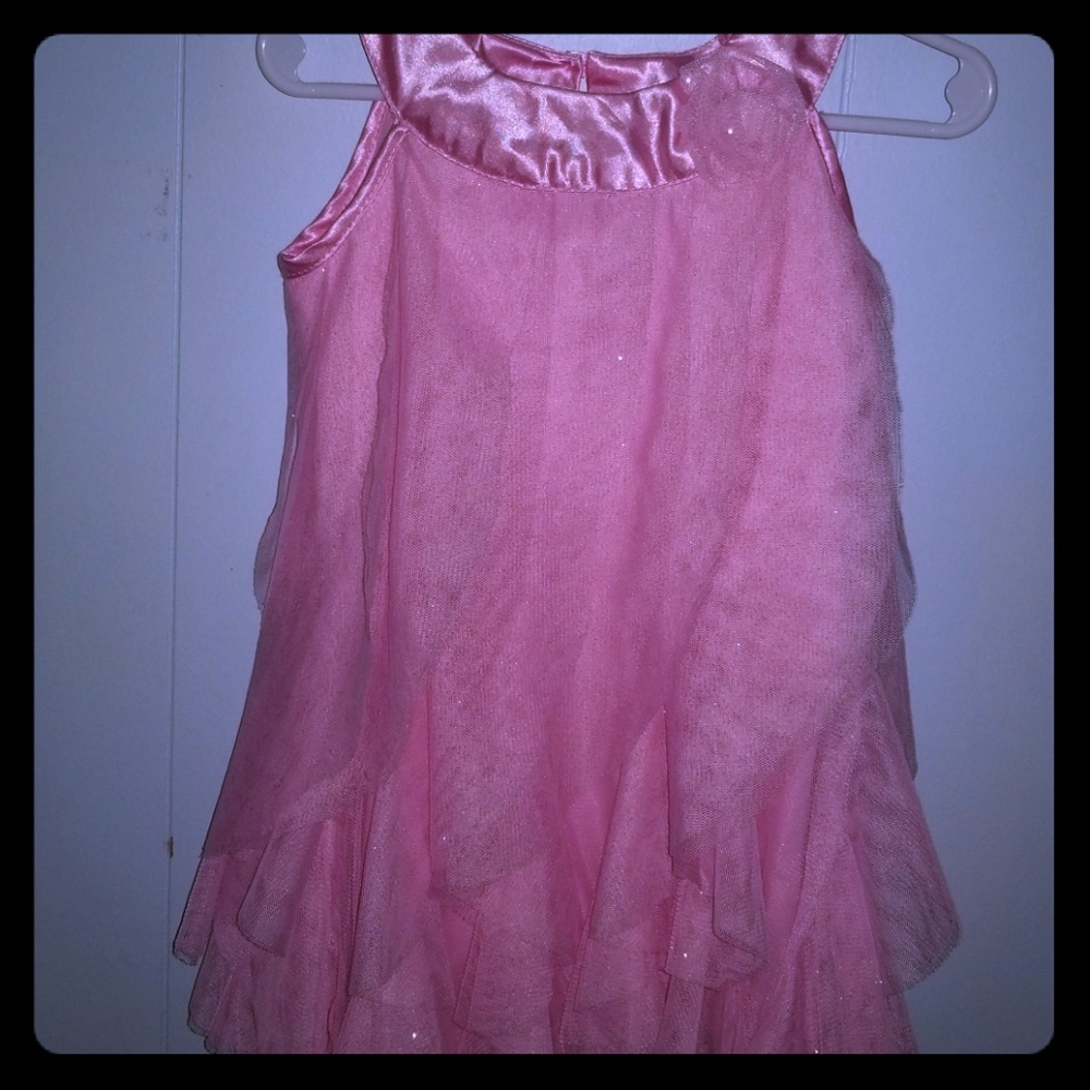 Pink party dress